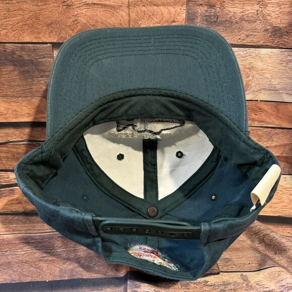 Bass Pro Shops Hat Cap Youth Green Adjustable Snapback Texas Fish Logo Fishing - Picture 5 of 7